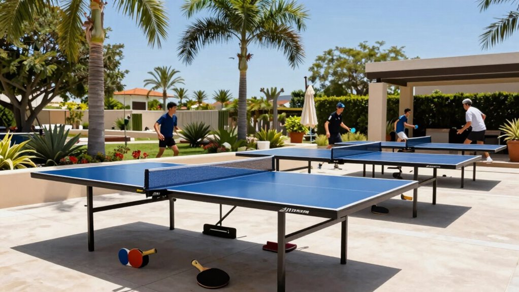 top outdoor ping pong tables
