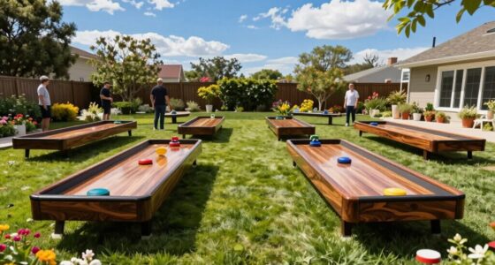 top outdoor shuffleboard tables