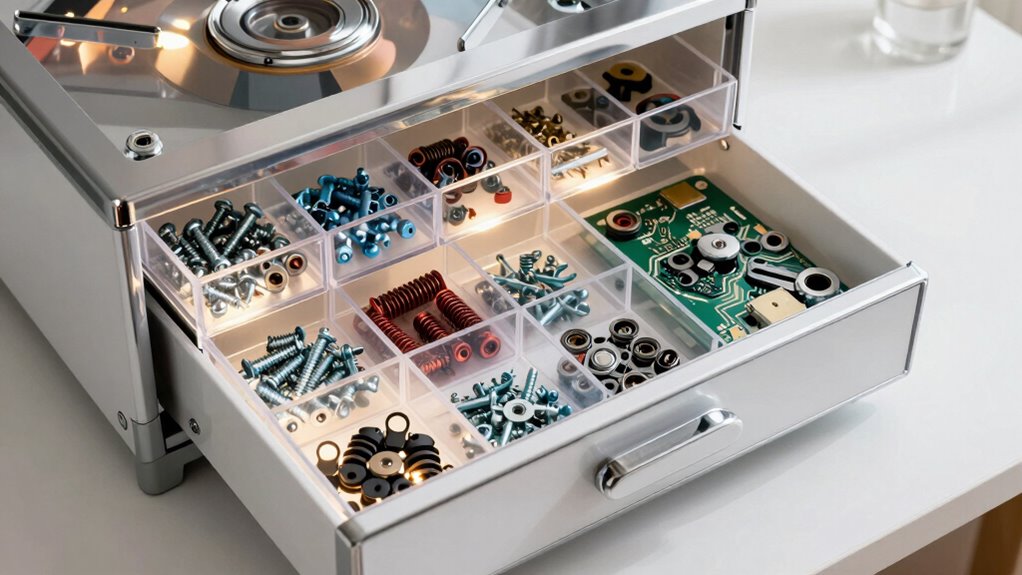 top pinball parts storage
