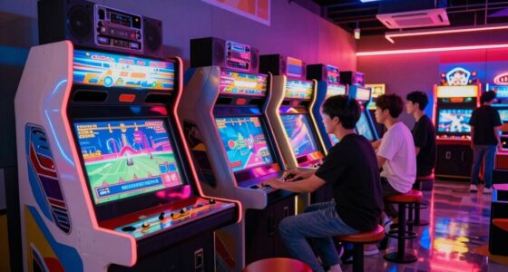 top stereo arcade cabinets