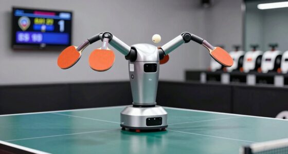 top table tennis robots
