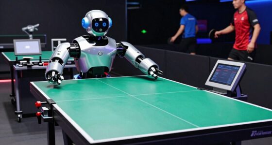 top table tennis robots