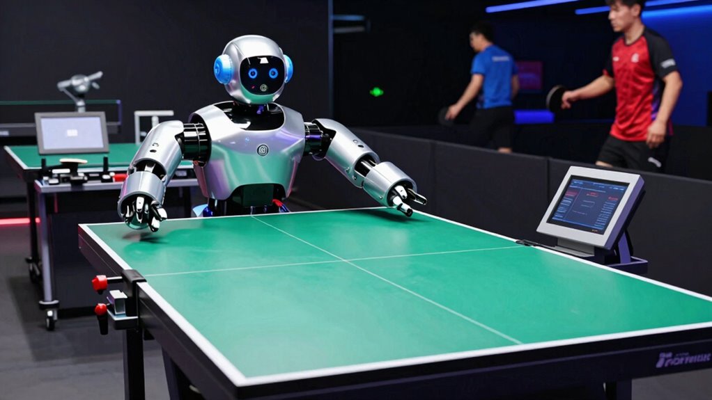 top table tennis robots