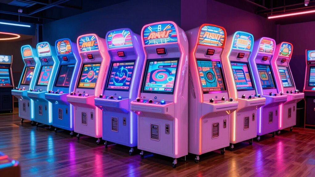 top token arcade machines