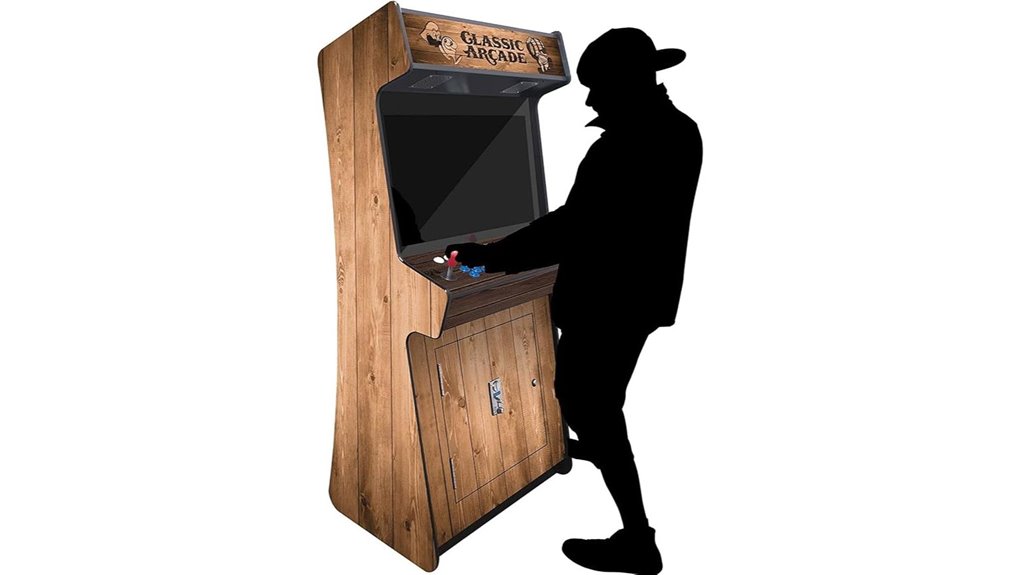 two player arcade cabinet
