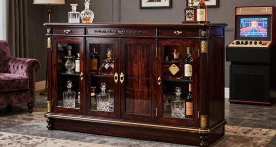vintage bar cabinets list
