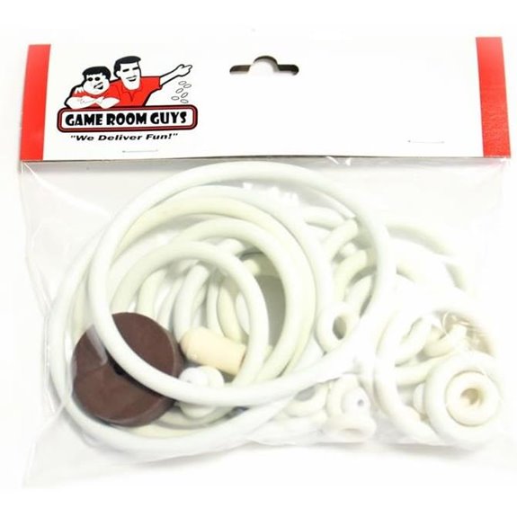 white pinball rubber kit