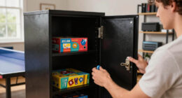13 Best Lockable Storage Cabinets for Game Rooms in 2026