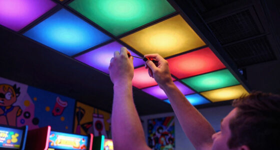 7 Best Arcade Room Ceiling Lights in 2026 — Brighten Your Gaming Space