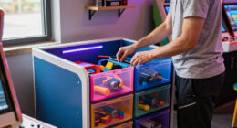 7 Best Parts Organizer Cabinets for Arcade Rooms in 2026