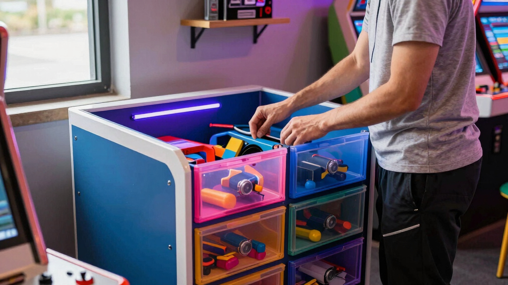 7 Best Parts Organizer Cabinets for Arcade Rooms in 2026