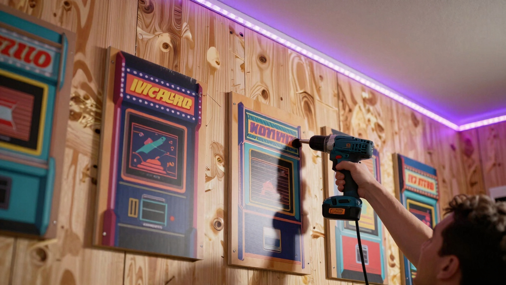 8 Best Wall Paneling for Retro Game Rooms in 2026