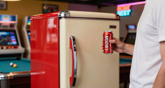 9 Best Retro Refrigerators for Game Rooms in 2026