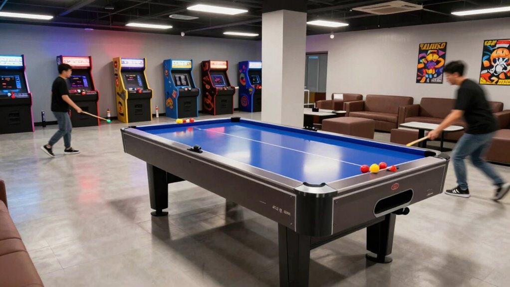 adequate space ensures safe play