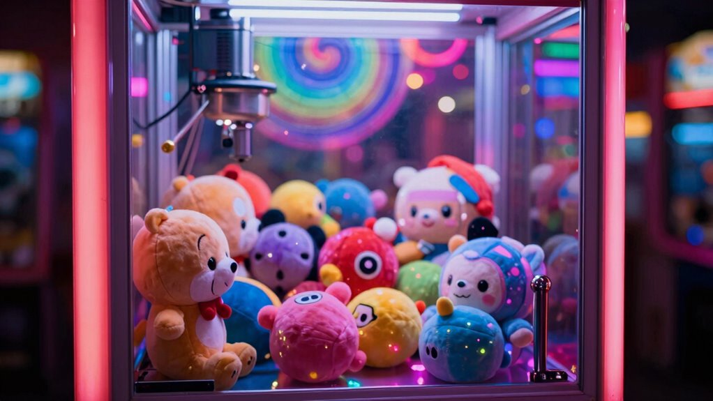adults and kids both enjoy prize machines