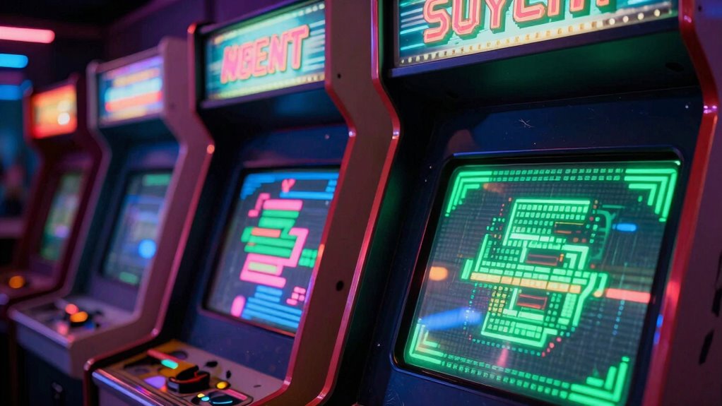 arcade fonts evoke nostalgia