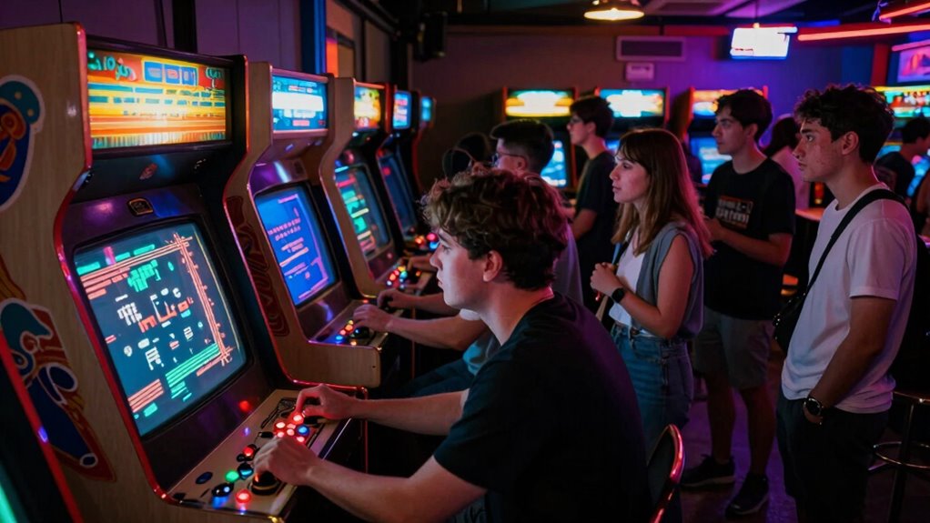 arcade machines enhanced gameplay