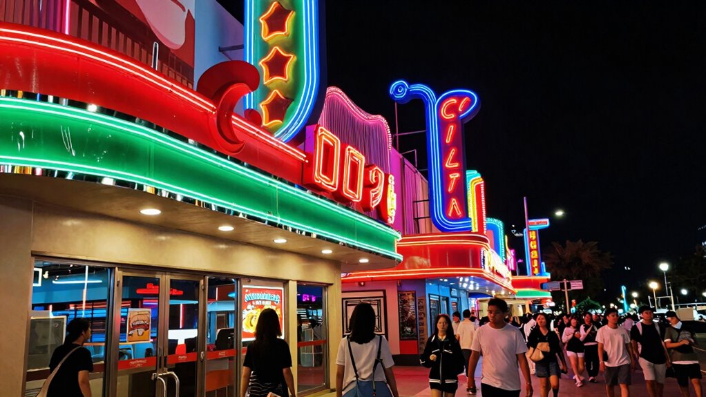 arcade marquees advertising evolution