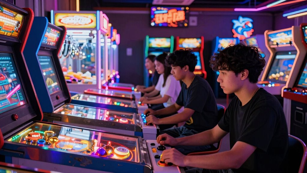arcades emphasize physical engagement