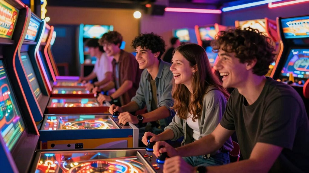 arcades foster social interaction