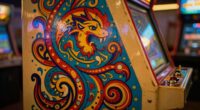 artwork branding on cabinets