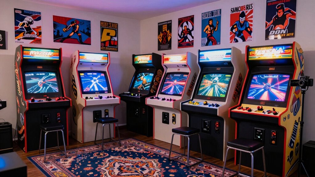 balanced diverse arcade setup