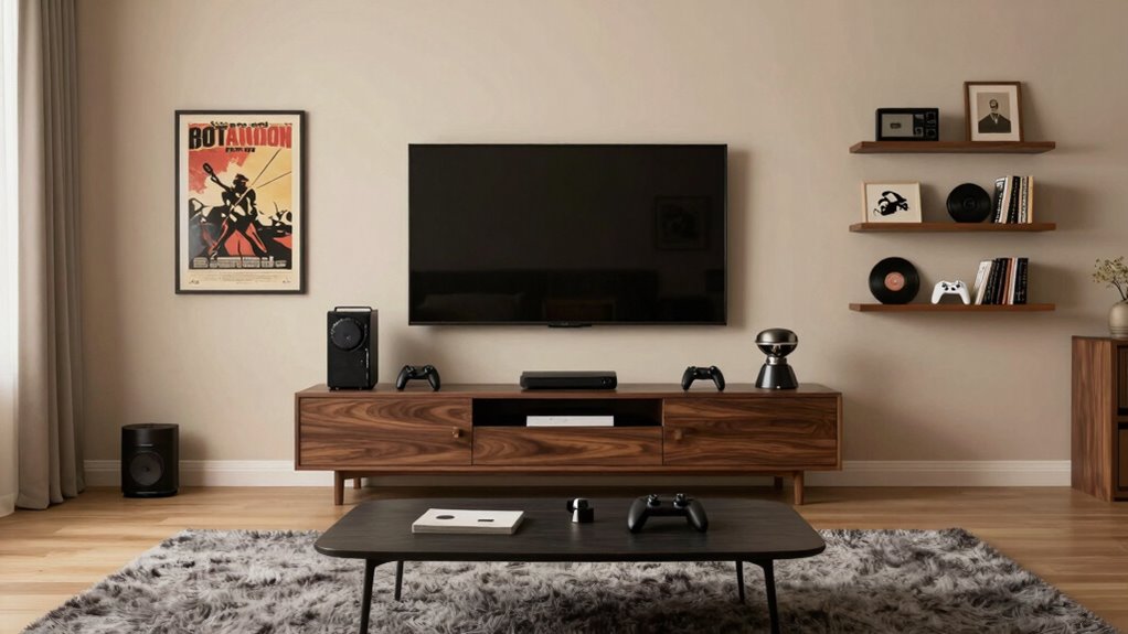balanced stylish gaming environment