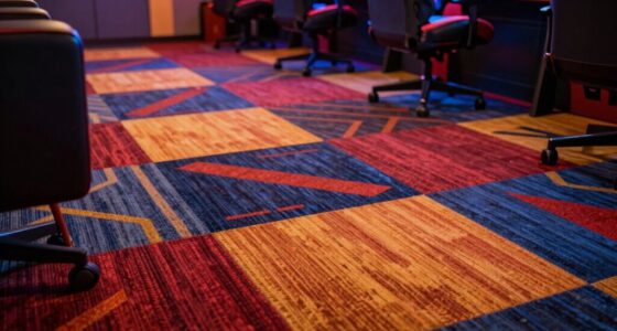 carpet tiles improve acoustics