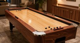 choosing appropriate shuffleboard length