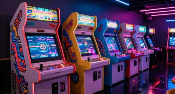 classic arcade gaming icons
