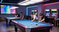 combining cue and reaction games