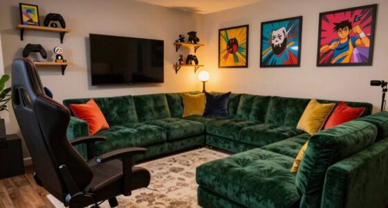 comfortable functional game seating