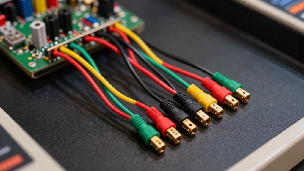 connects arcade components safely