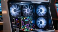 cooling fans prevent hardware overheating