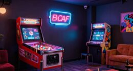 create nostalgic gaming space