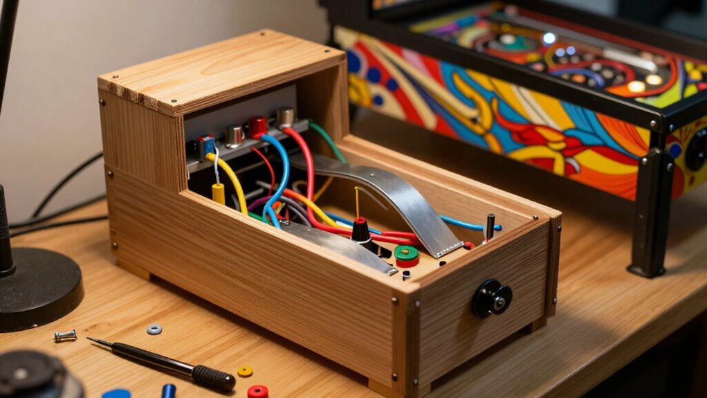 customizable electronic pinball creations