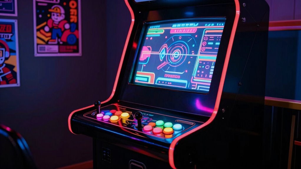 customized ergonomic arcade layout