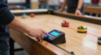 enhancing casual shuffleboard games