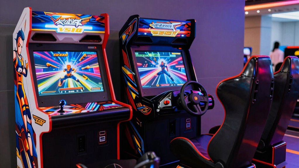 game genre specific cabinet selection