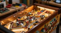 homemade pinball machine development