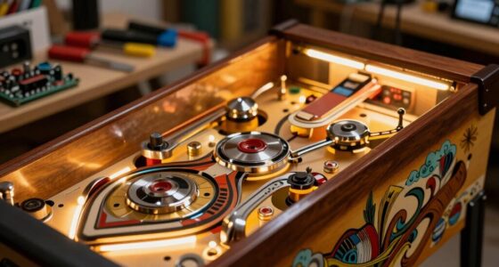 homemade pinball machine development