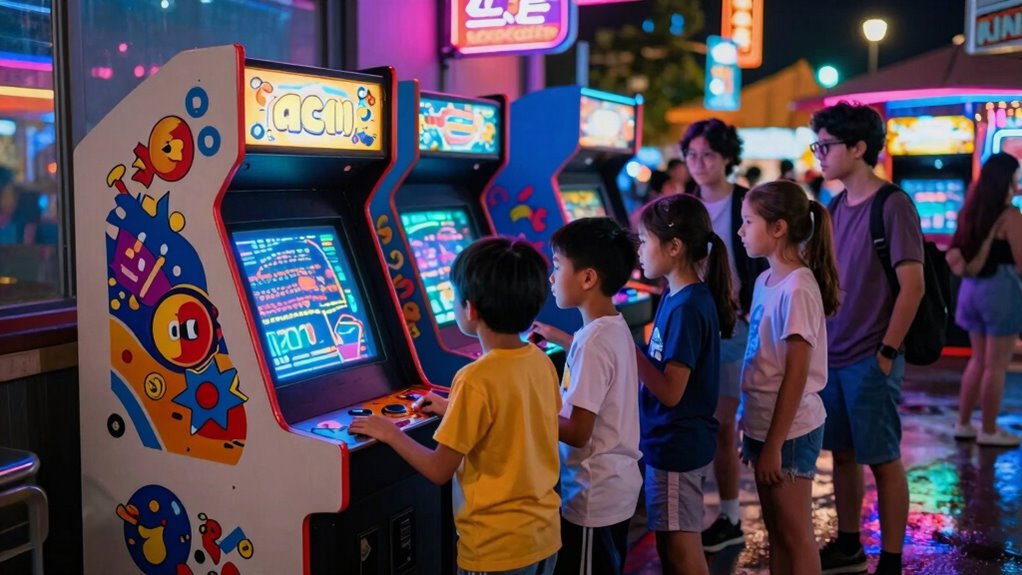 iconic arcade game mascot