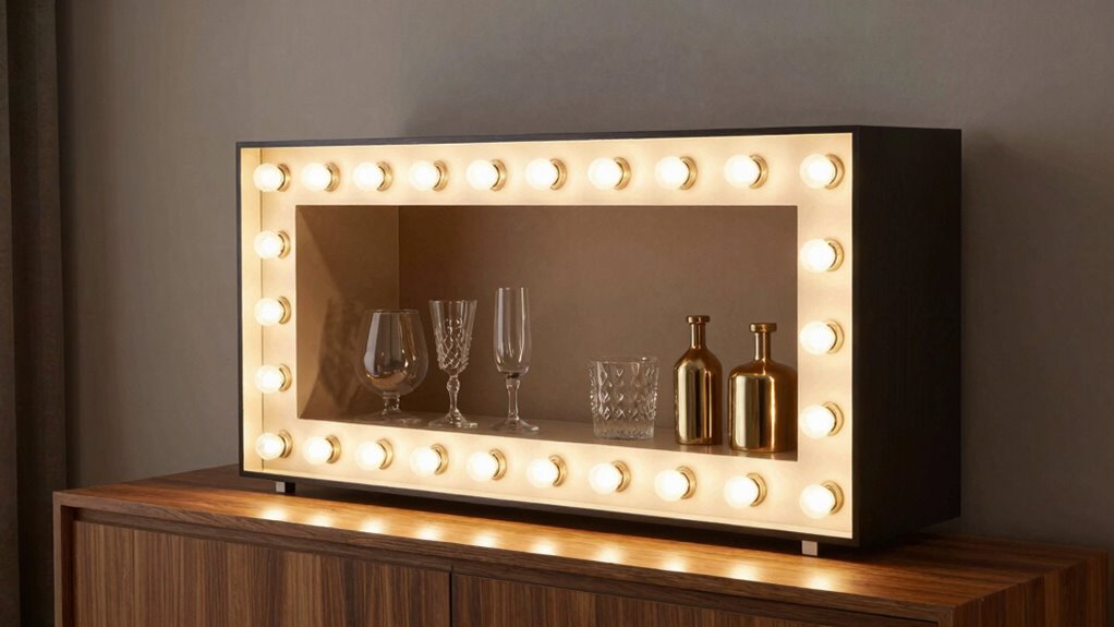 illuminated nostalgic modern design