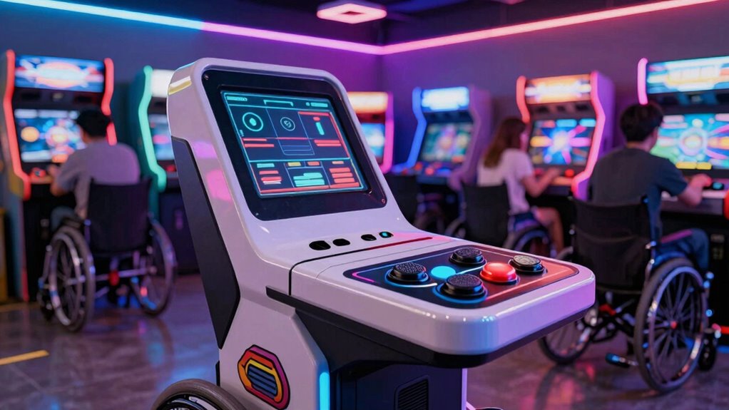 inclusive arcade cabinet design
