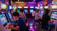 intense arcade gaming rivalry