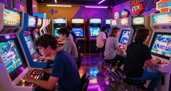 intense arcade gaming rivalry
