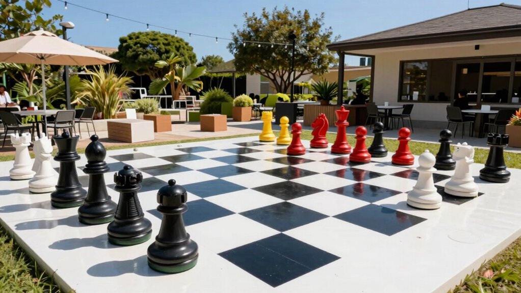 large outdoor interactive games