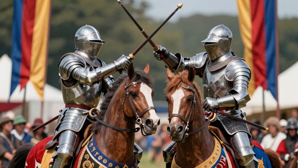 medieval themed competitive gameplay