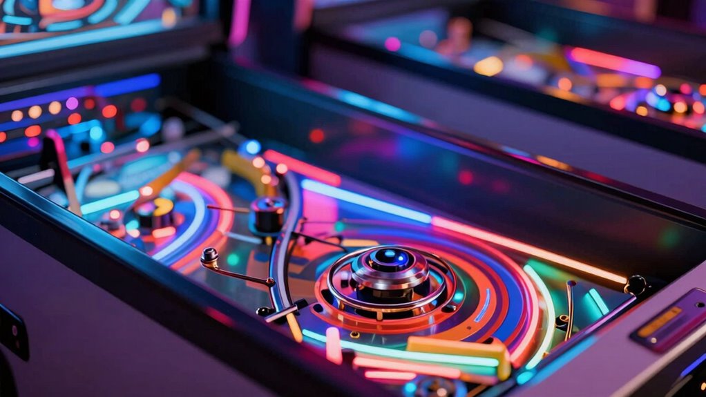 modern pinball ball saves