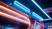 neon vs led arcade